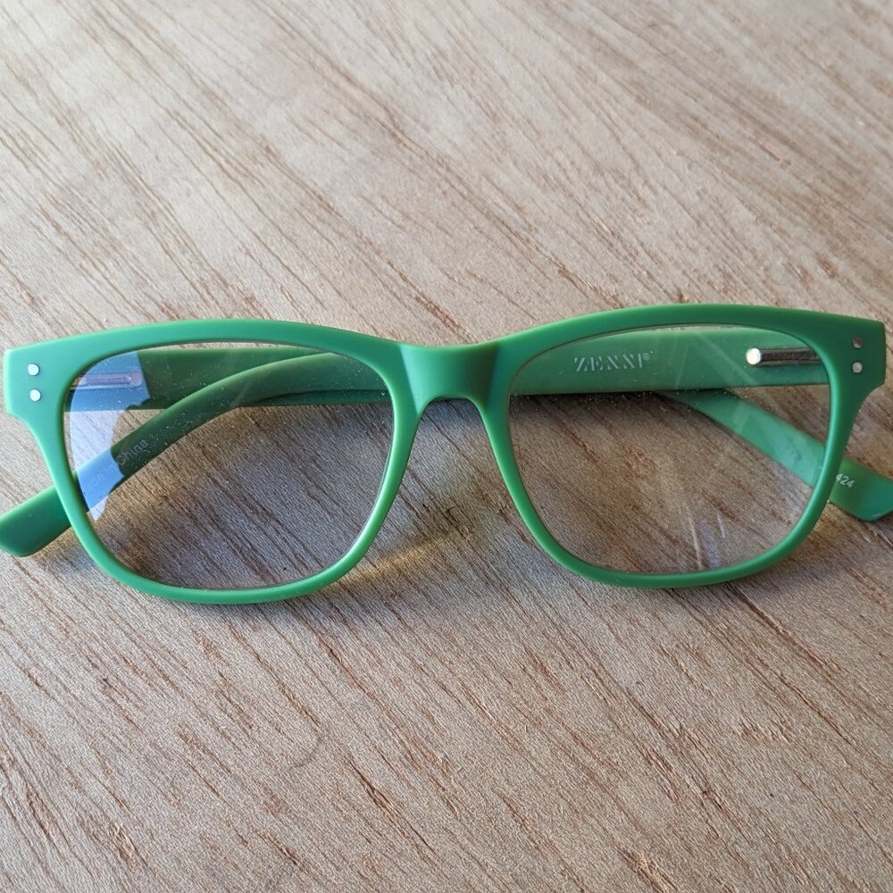 Zenni reading glasses 2.5